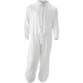 Light House Beauty Malt ProMax Coverall - Small, White LI2655956